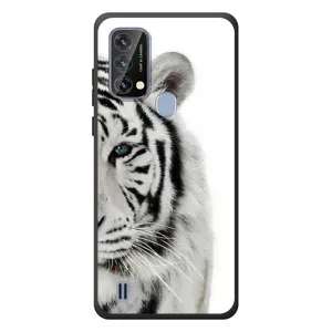Чохли з картинкою животних Blackview A50 (Білий Тигр)