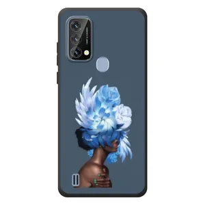 Чехлы (ART) Цветы на Blackview A50 (VPrint) (Квіти на голові)