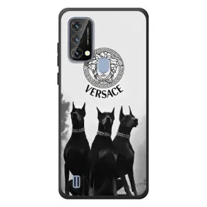 Чохли VERSACE для Блiкв'ю A50 (PREMIUMPrint) (Доберман Версаче)