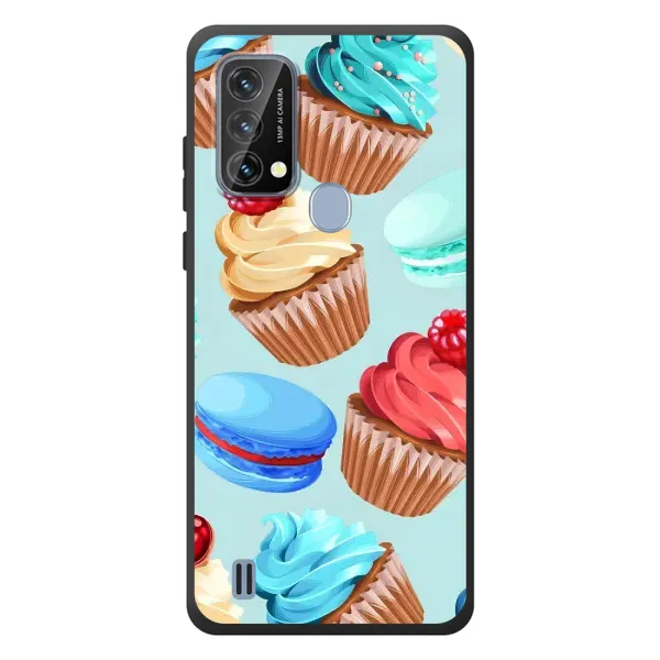 Чохол з принтом «Кексики» для Blackview A50 Чохол з принтом «Кексики» для Blackview A50