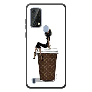 Чохли Луі Вітон для Blackview A50 (AlphaPrint - LOUIS VUITTON) (кава LOUIS VUITTON)