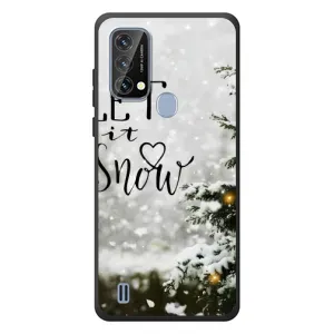 Новорічні, Святкові Чохли для Blackview A50 - 2024 год (Let it snow)