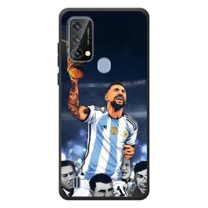 Чохли для Blackview A50 (Leo чемпіон) (AlphaPrint) (Мессі з кубком)