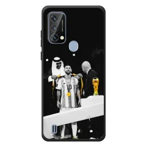Чохли для Blackview A50 (Leo чемпіон) (AlphaPrint) (Мессі коронований)