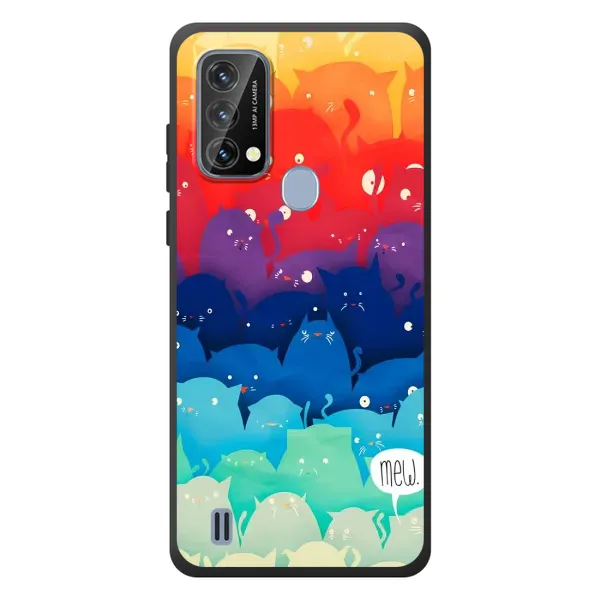 Чохол з принтом «Mew» для Blackview A50