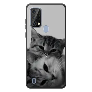 Чохол з малюнком кіт на Blackview A50 (Пара котів)