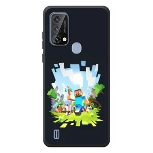 Чохол Майнкрафт на Blackview A50 (AlphaPrint) Minecraft (персонажі Minecraft)