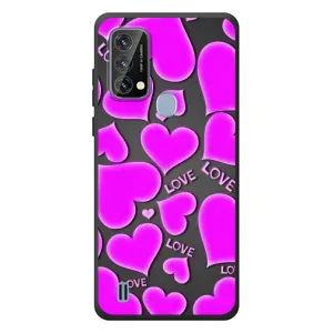 Чехлы для любимой на Блiкв'ю A50 (VPrint) (Pink hearts)