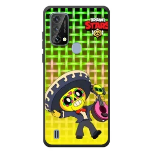 Чехлы Brawl Stars для Blackview A50 (AlphaPrint) (Поко в самбреро)