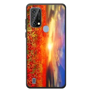 Чохол з картинкою (Стильні) Блiкв'ю A50 - (AlphaPrint) (Поле тюльпанів)