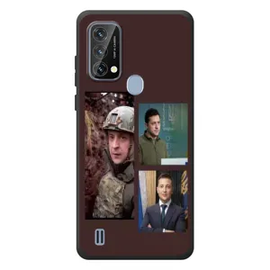Чохол для Blackview A50 (AlphaPrint - с принтом Зеленського) (Президент)