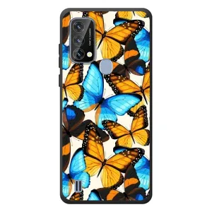 Чохол з принтом для Блiкв'ю A50 - (Прикольні) (AlphaPrint) (Яскраві метелики)