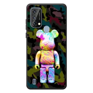 Чохол з принтом «Яскравий Bearbrick» для Blackview A50