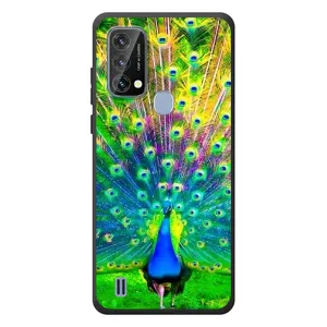 Чохол з пташками на Blackview A50 (VPrint) (Яскравий Павлин)