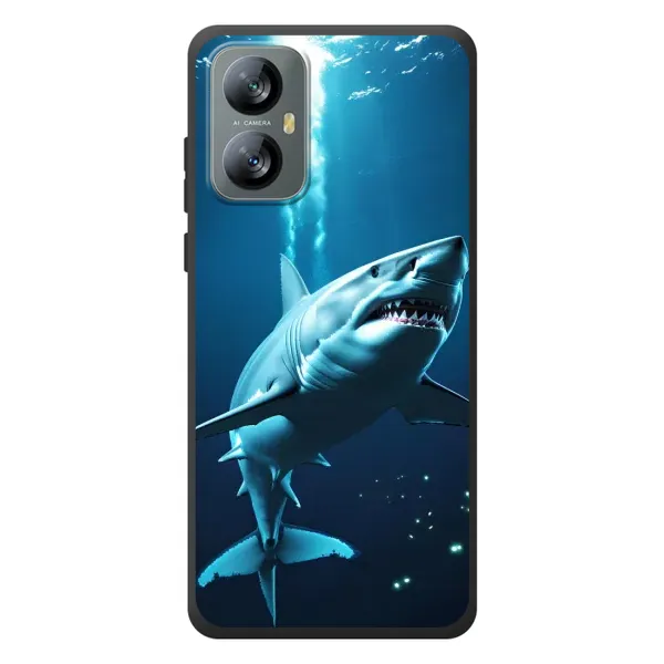 Чехол с принтом «Акула под водой» для Blackview A52 Pro Чехол с принтом «Акула под водой» для Blackview A52 Pro
