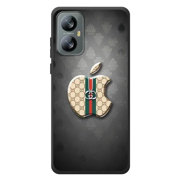 Чехол с принтом «Apple gucci» для Blackview A52 Pro