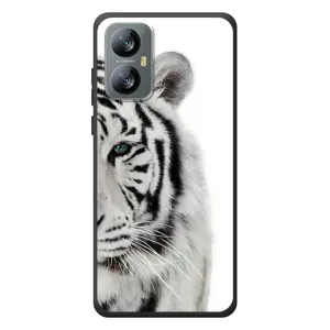 Чехлы с картинками животных Blackview A52 Pro (Белый Тигр)