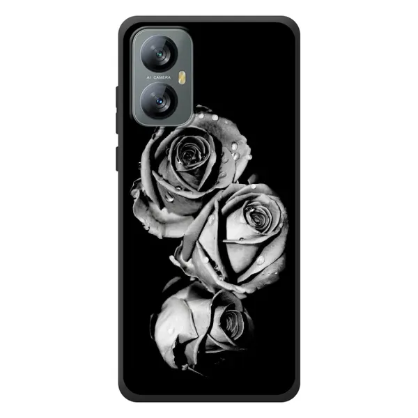 Чохол з принтом «Чорна троянда» для Blackview A52 Pro Чохол з принтом «Чорна троянда» для Blackview A52 Pro