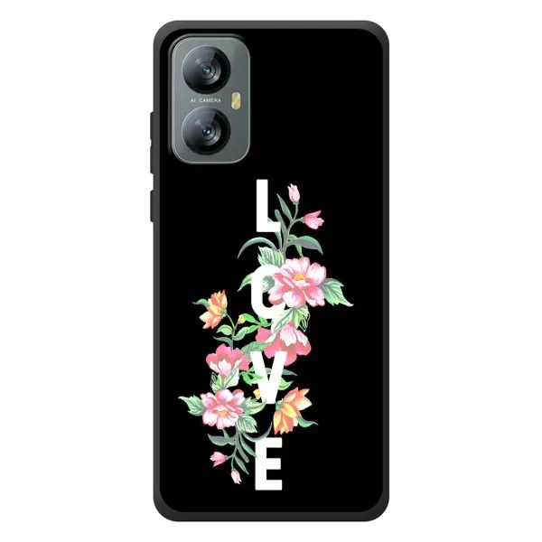 Чохол з принтом «Квіти LOVE» для Blackview A52 Pro