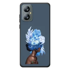 Чехлы (ART) Цветы на Blackview A52 Pro (VPrint) (Квіти на голові)