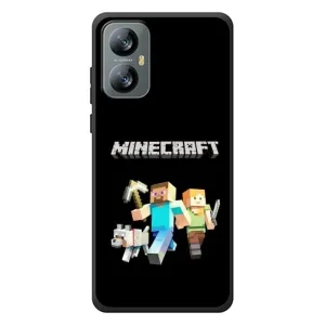 Чехол Майнкрафт на Blackview A52 Pro (AlphaPrint) Minecraft (герои Minecraft)