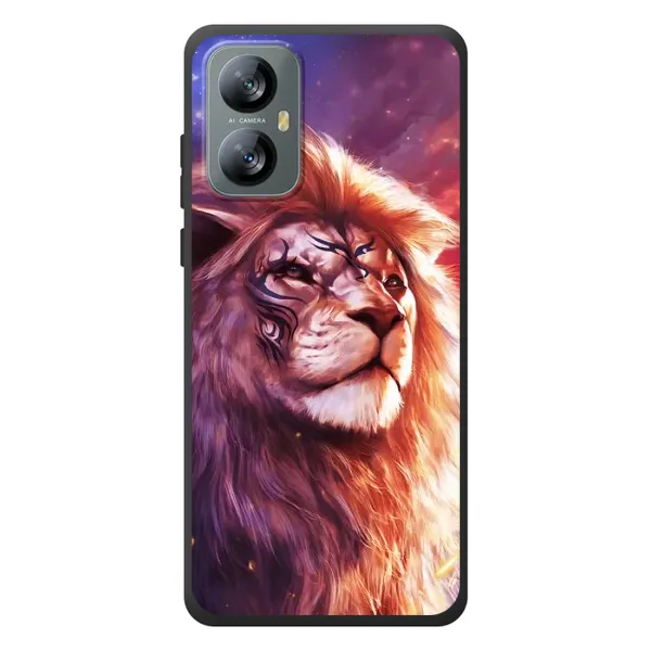 Чехол с принтом «Красочный Лев» для Blackview A52 Pro