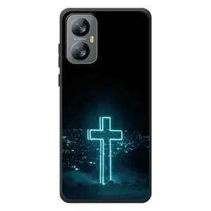 Християнські Чохли для Blackview A52 Pro (AlphaPrint) (Хрест і місто)