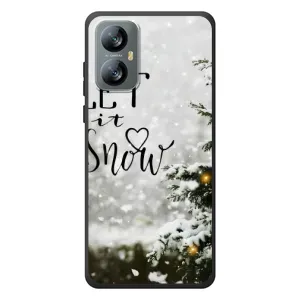 Новогодние, Праздничные Чехлы для Blackview A52 Pro - 2024 год (Let it snow)