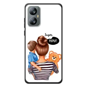 Чохол з друком для Blackview A52 Pro - (Мама з дитинкою) (AlphaPrint) (Мама з синочком)