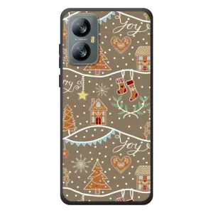 Новогодние, Праздничные Чехлы для Blackview A52 Pro - 2024 год (Новогодние пряники)