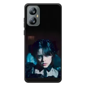 Чехлы Венсдей на Blackview A52 Pro Уэнсдей (AlphaPrint) (взгляд Уэнздей)