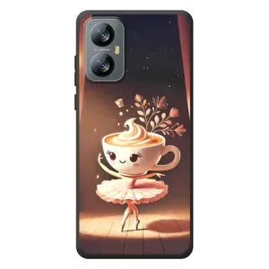Чехол с мемом Тралалело тралала на Blackview A52 (Балерина капучина)