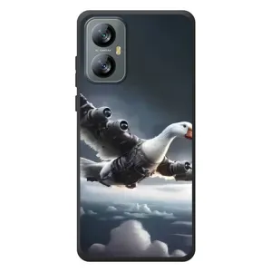 Чехол с мемом Тралалело тралала на Blackview A52 (Бомбардини гусини)