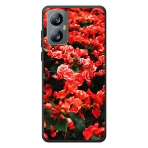 Чехлы с Цветами для Blackview A52 (VPrint) (Цветы красные)