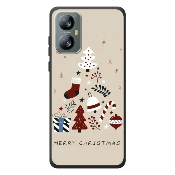 Чохол з принтом «Merry Christmas» для Blackview A52