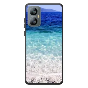 Силиконовый чехол с КАРТИНКАМИ лето для Blackview A52 (AlphaPrint) (Море)