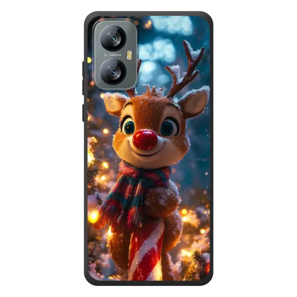 Чехол с принтом «Олень с шарфом» для Blackview A52 Чехол с принтом «Олень с шарфом» для Blackview A52