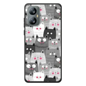 Чехлы с Котиками для Blackview A52 (VPrint) (Рисованные котики)