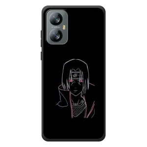 Чехлы на тему: Итачи Учиха для Blackview A52 (AlphaPrint) (силуэт Итачи)