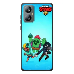 Чехлы Brawl Stars для Blackview A52 (AlphaPrint) (Трио героев)
