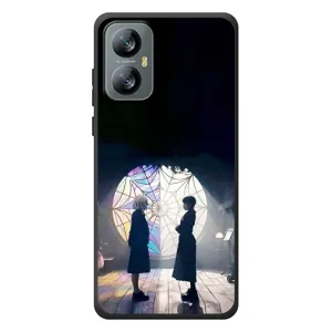 Чехлы Венсдей на Blackview A52 Уэнсдей (AlphaPrint) (Уэнздей и Инид)