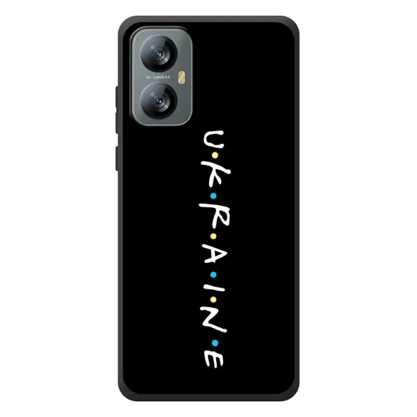 Чехол с принтом «UKRAINE» для Blackview A52