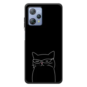 Чехол с рисунком кот на Blackview A53 Pro (Равнодушный кот)