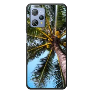 Силиконовый чехол с КАРТИНКАМИ лето для Blackview A53 Pro (AlphaPrint) (Пальма)