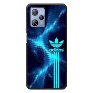 Чехлы Адидас для Blackview A53 Pro (AlphaPrint) (Синий Адидас)