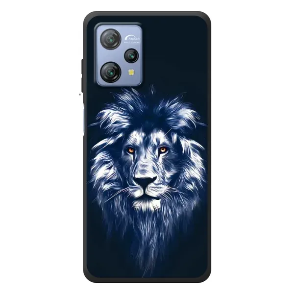 Чехол с принтом «Синий Лев» для Blackview A53 Pro
