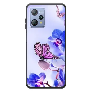 Чохли з квітами для Blackview A53 (VPrint) (Метелик на квітах)