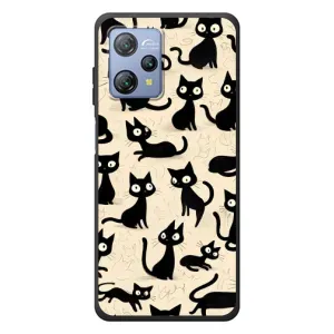 Чохол з малюнком кіт на Blackview A53 (Чорні коти)