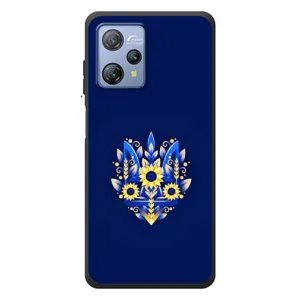 Чохли для Blackview A53 Укр. Символіка (AlphaPrint) (Квітковий Герб)