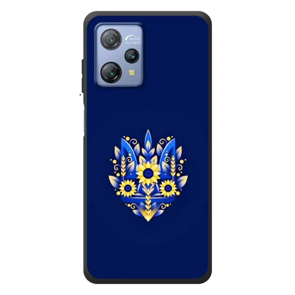 Чохол з принтом «Квітковий Герб» для Blackview A53